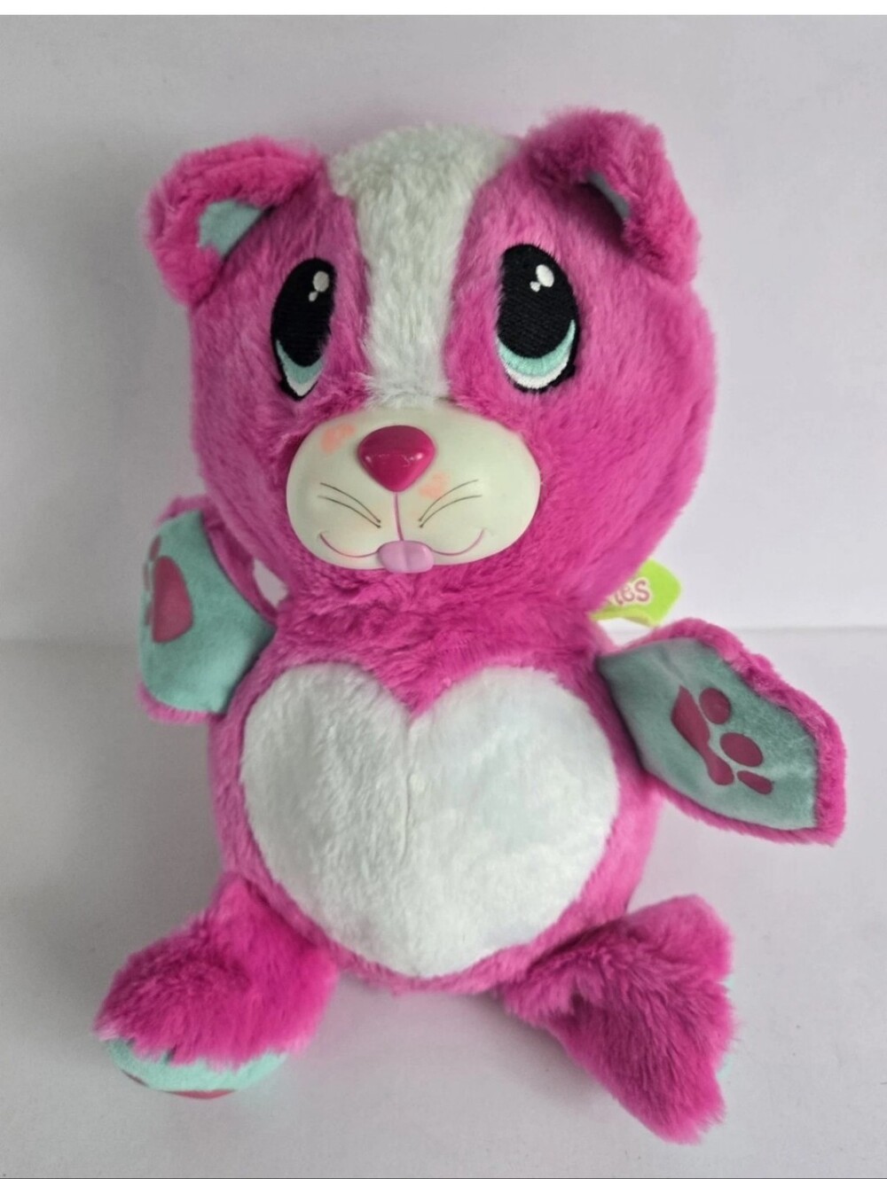 Fur Berries Strawberry Cat Kitten Pink Plush